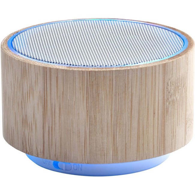 Branded The Raven Bamboo Wireless Speaker - Image 1