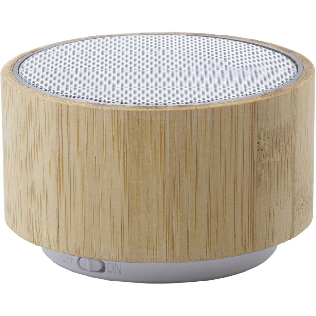 Branded The Raven Bamboo Wireless Speaker - Image 2