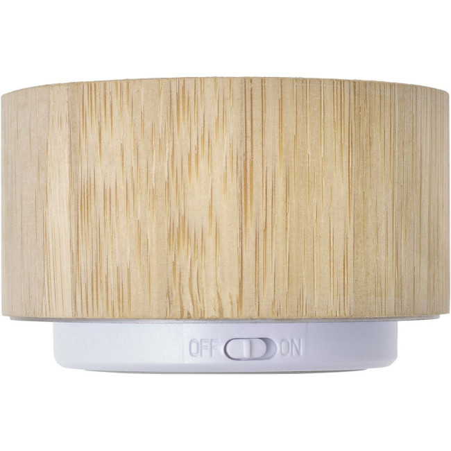 Branded The Raven Bamboo Wireless Speaker - Image 3