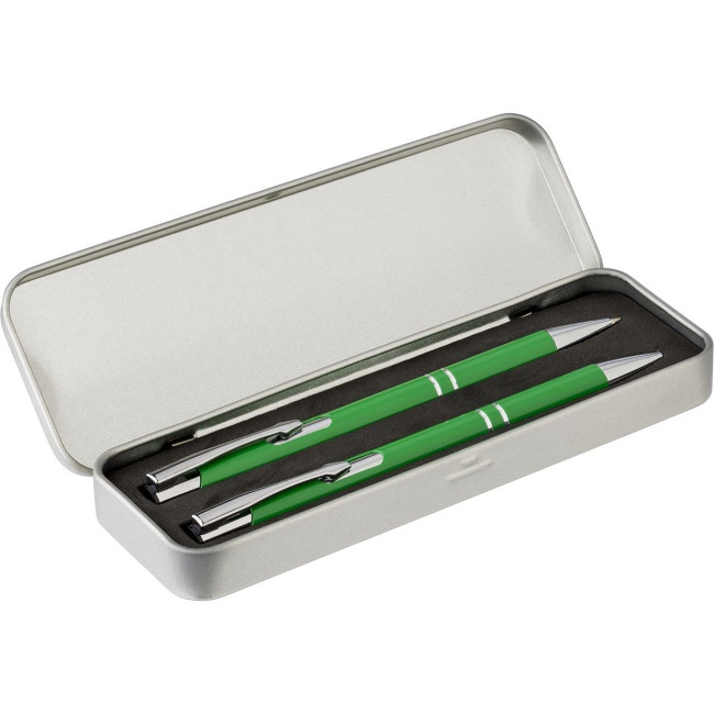 Custom Printed Aluminium writing set - Image 2