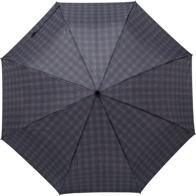 Custom Printed Foldable Pongee umbrella - Image 2