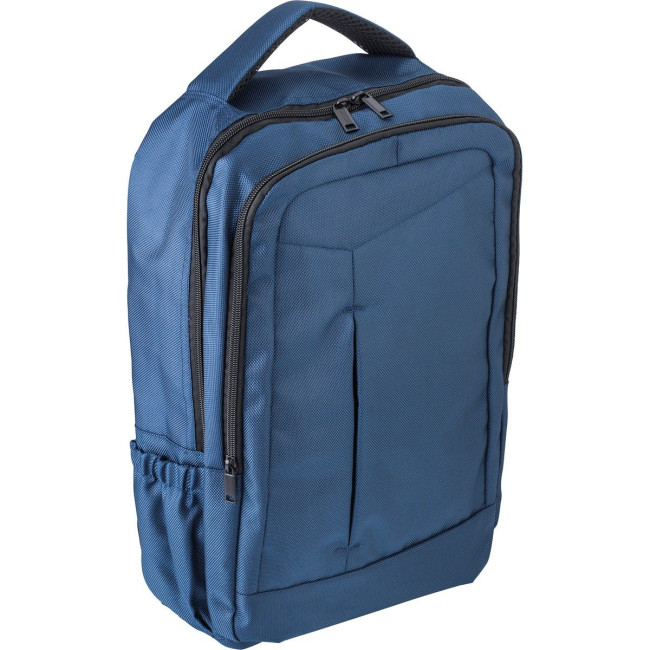 Custom Printed Polyester Backpack - Image 1