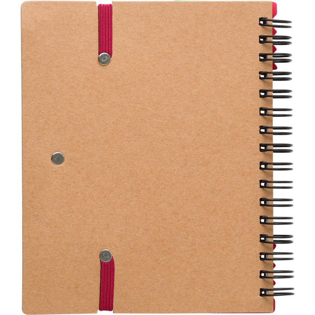 Custom Printed Recycled Wiro Bound Notebook - Image 4