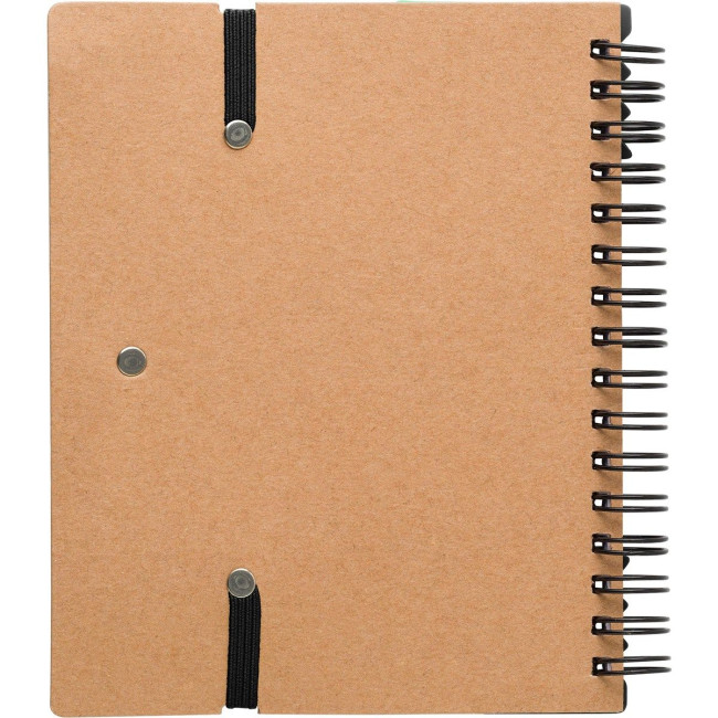 Custom Printed Recycled Wiro Bound Notebook - Image 6