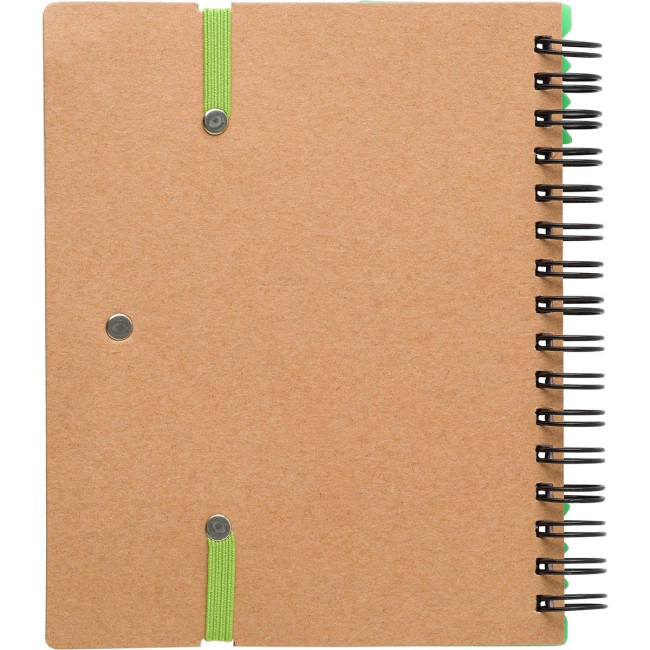 Custom Printed Recycled Wiro Bound Notebook - Image 8