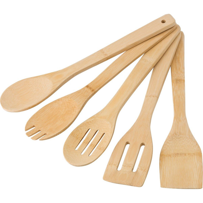 Branded Bamboo spatulas - Image 1