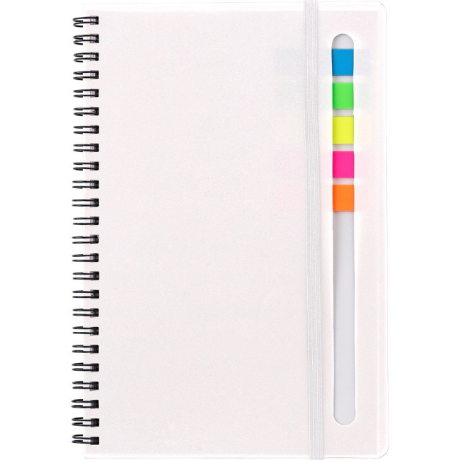 Custom Printed Notebook with sticky notes - Image 3