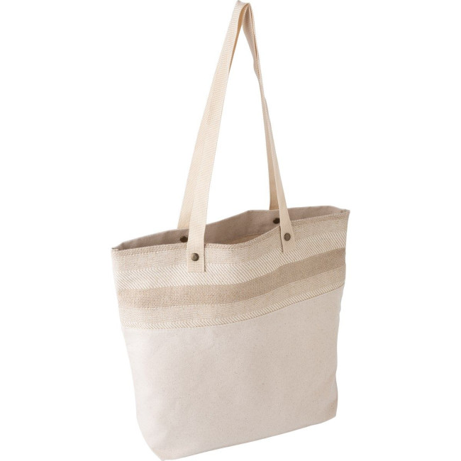 Custom Printed Cotton shopping bag - Image 2