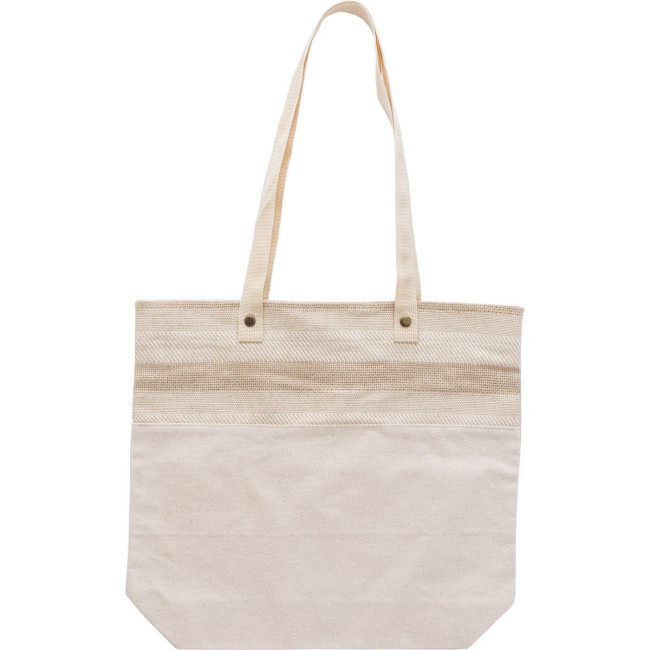 Custom Printed Cotton shopping bag - Image 1