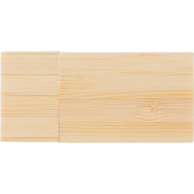 Branded Bamboo USB drive - Image 2