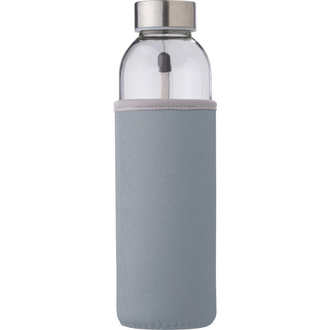 Custom Printed Glass bottle with sleeve 500ml - Image 5