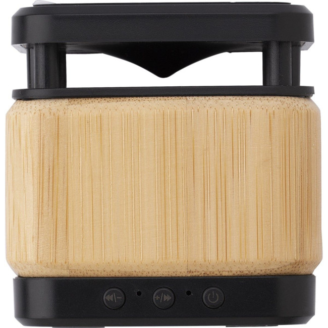 Branded Bamboo wireless speaker - Image 2