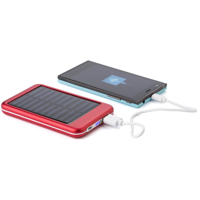 Custom Printed Aluminium solar power bank - Image 8