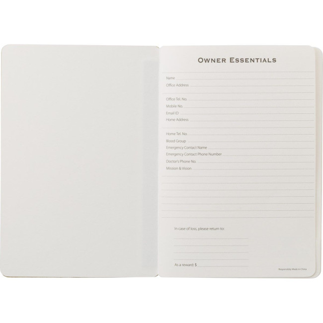 Branded Bamboo covered notebook - Image 5