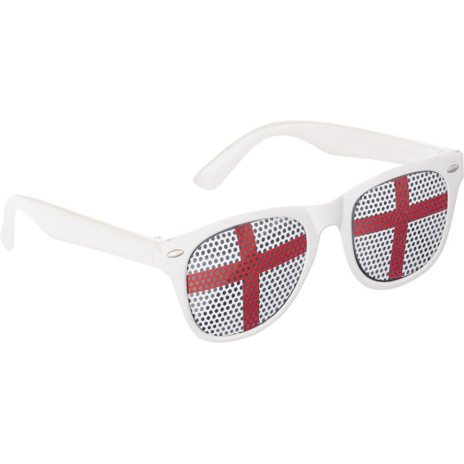 Custom Printed Pexiglass Flag Sunglasses - Image 1