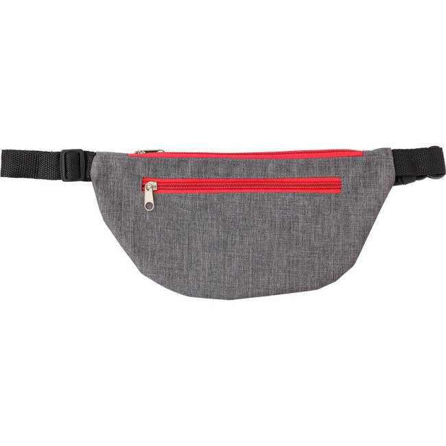 Custom Printed Polyester (300D) waist bag - Image 5