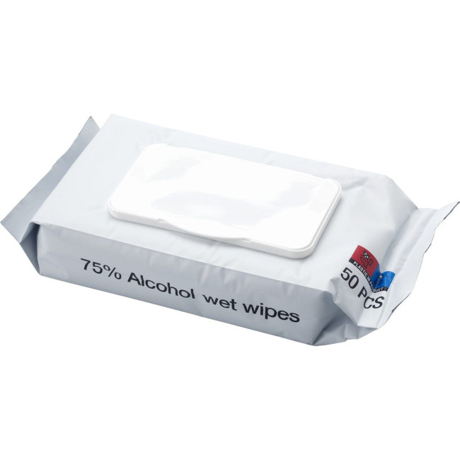 Branded Wet tissues 75% alcohol - Image 4