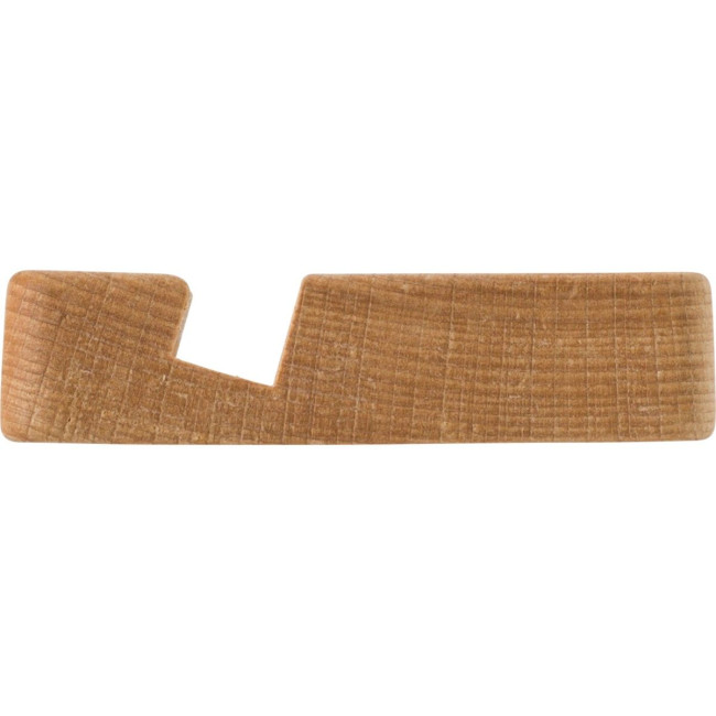 Branded Beech wood phone holder - Image 6