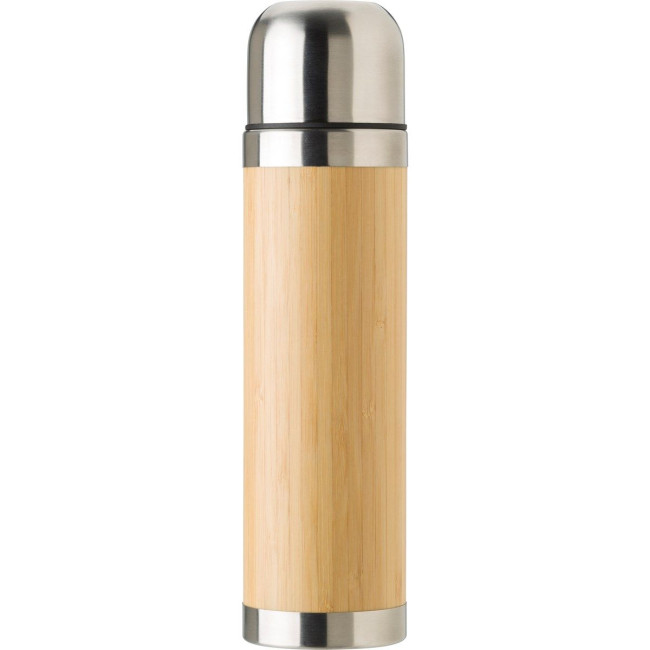 Branded Bamboo thermos bottle 400ml - Image 4