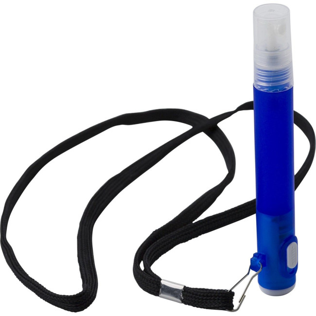 Custom Printed Lanyard with spray bottle and torch - Image 8