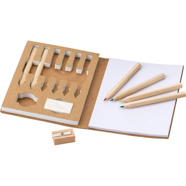 Custom Printed Cardboard colouring set - Image 6