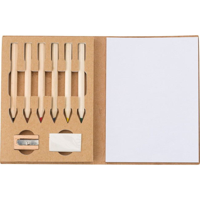 Custom Printed Cardboard colouring set - Image 5