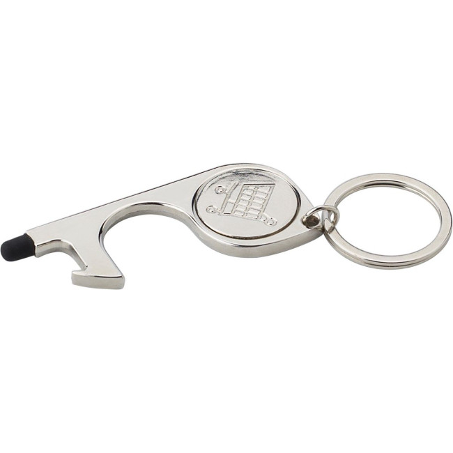 Custom Printed Metal door opener keyring - Image 5