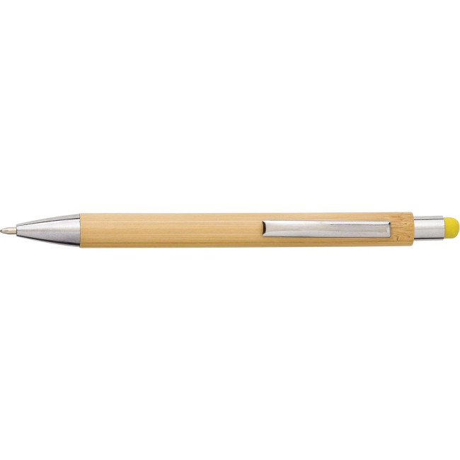 Branded The Lex Bamboo & Plastic Ballpen - Image 7