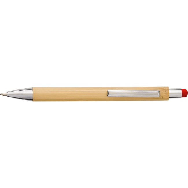 Branded The Lex Bamboo & Plastic Ballpen - Image 8