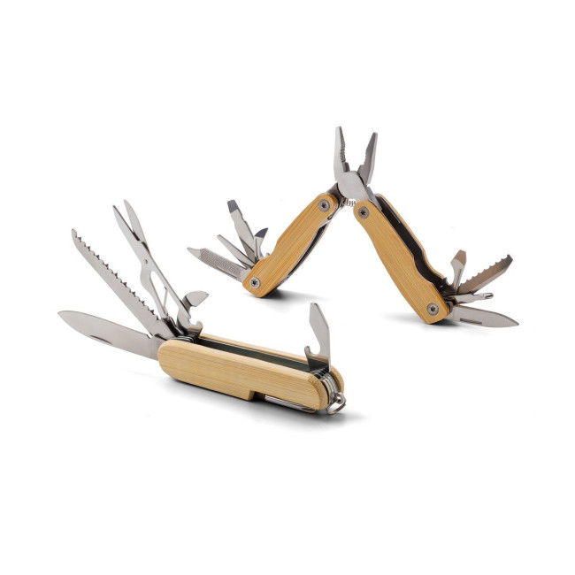 Branded Bamboo multi-tool - Image 1