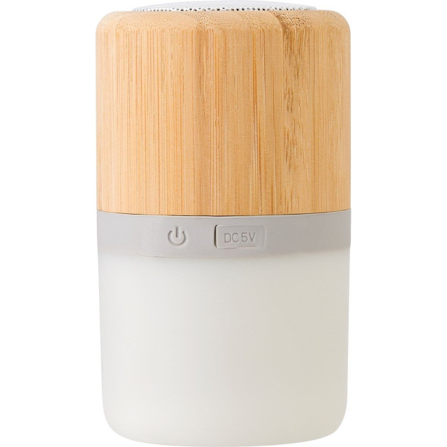 Branded Plastic and bamboo wireless speaker - Image 6