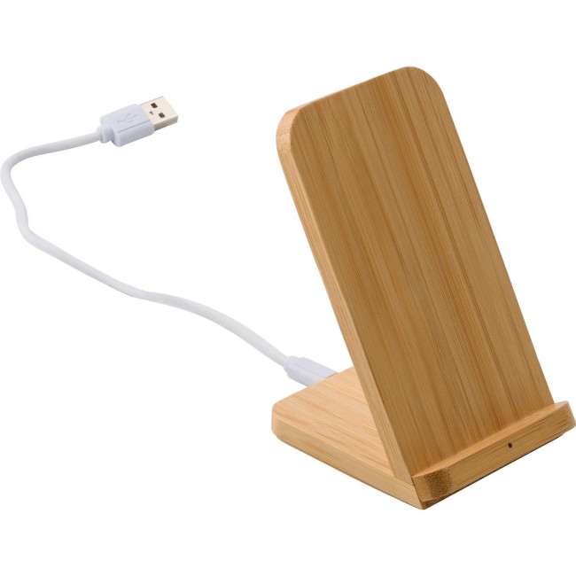 Branded Bamboo phone holder - Image 2