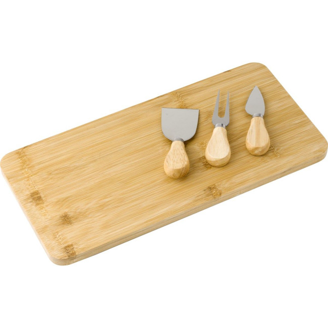 Branded Bamboo cheese board - Image 2