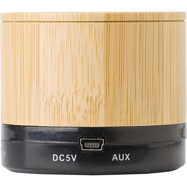 Branded Bamboo wireless speaker - Image 3