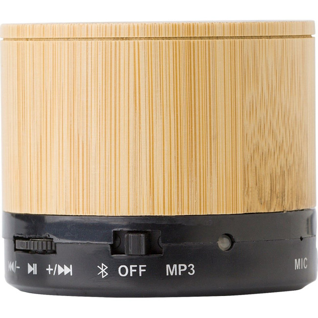 Branded Bamboo wireless speaker - Image 4