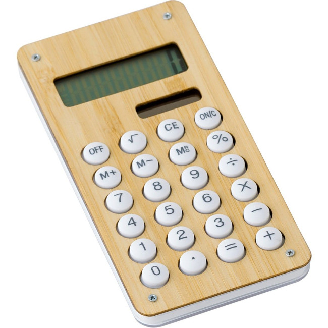 Branded Bamboo calculator - Image 1