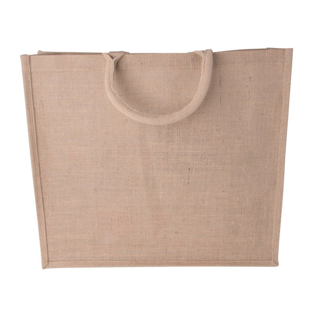 Custom Printed Jute bag shopper - Image 2