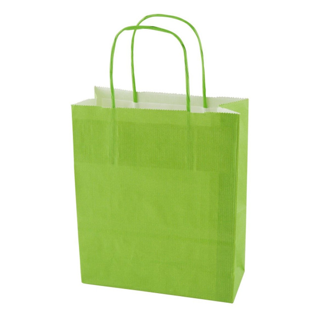 Custom Printed Paper bag 180 x 220 x 80mm - Image 1