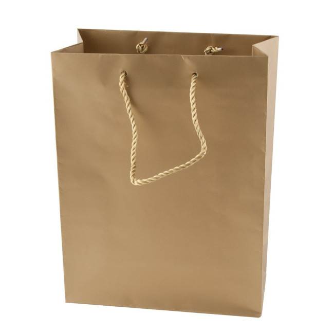 Custom Printed Matt paper bag 160 x 190 x 80 mm - Image 1