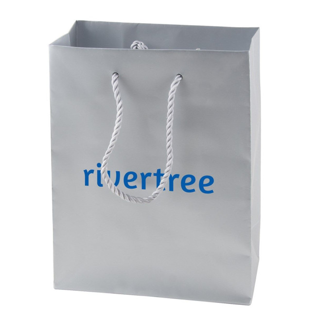 Custom Printed Matt paper bags 270 x 370 x 120 mm - Image 3