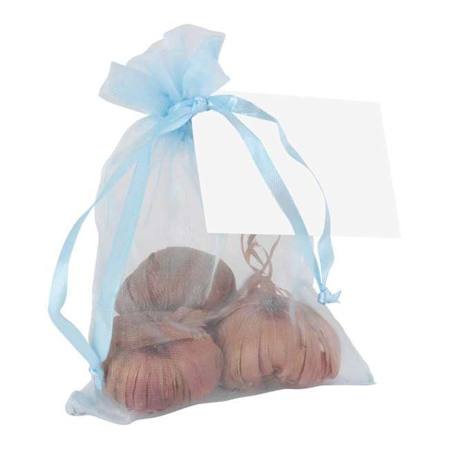 Custom Printed Tulips in a organza bag - Image 3