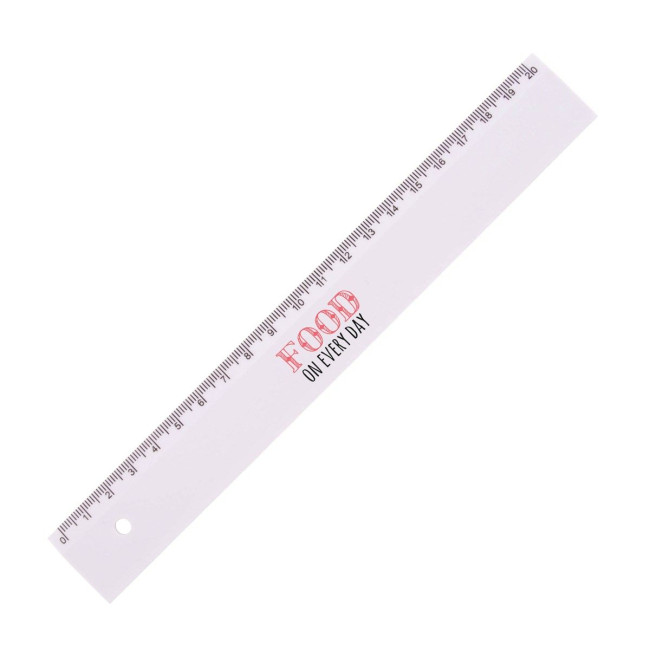 Custom Printed Plastic ruler 20cm - Image 1