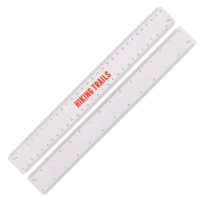 Custom Printed Ultra thin scale ruler 30cm - Image 1