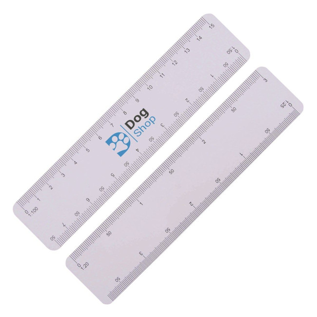 Custom Printed Ultra thin scale ruler 15cm - Image 1