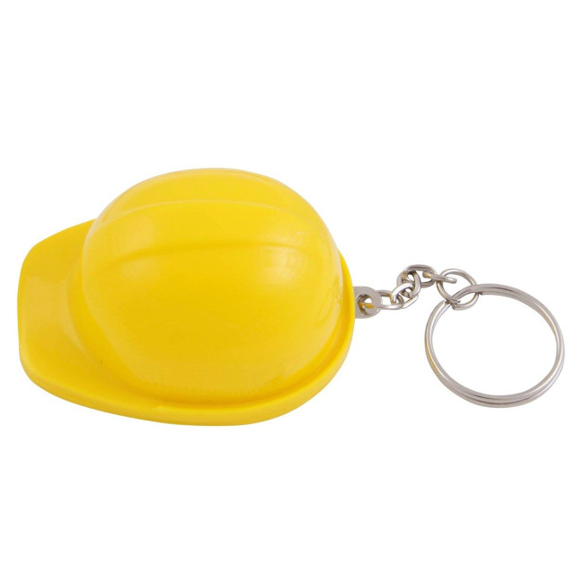 Branded Hard hat bottle opener keyring - Image 1