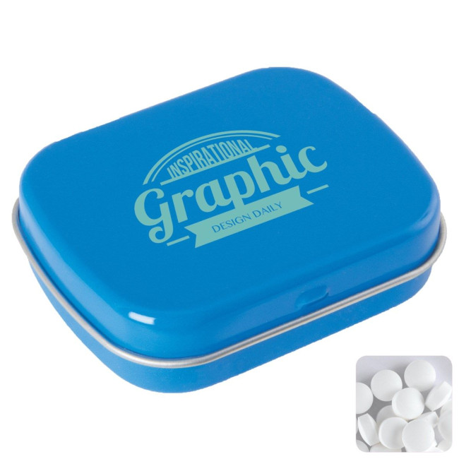 Custom Printed Flat tin with dextrose mints - Image 8