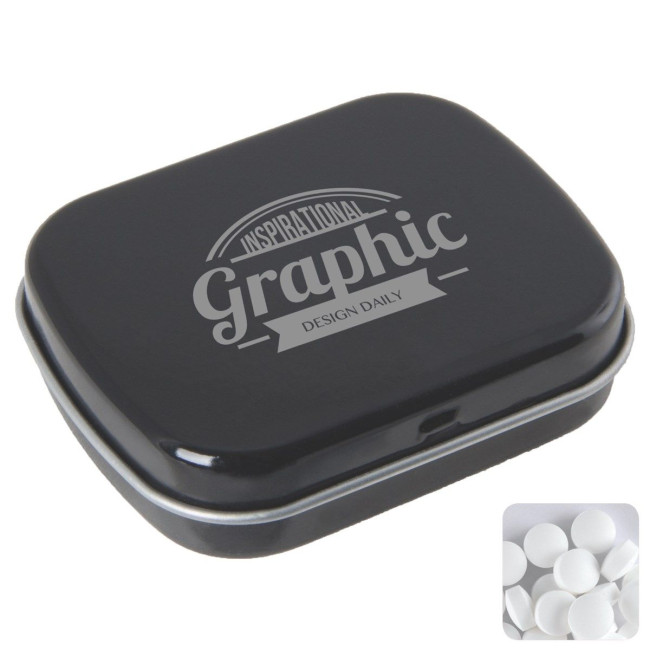 Custom Printed Flat tin with dextrose mints - Image 7