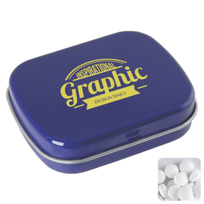 Custom Printed Flat tin with dextrose mints - Image 5