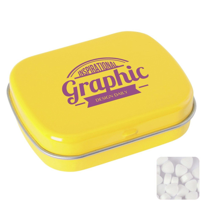 Custom Printed Flat tin with extra strong mints - Image 7