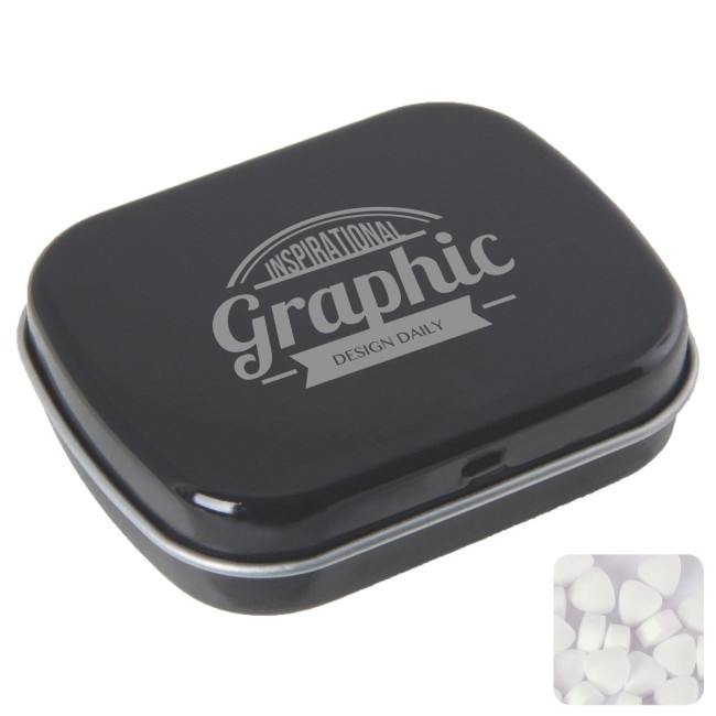 Custom Printed Flat tin with extra strong mints - Image 6